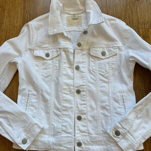 Levi's White Denim Jean Jacket - Women's